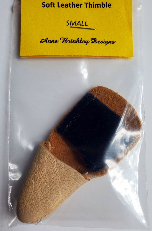 Soft (Leather) Thimble Anne Brinkley Designs