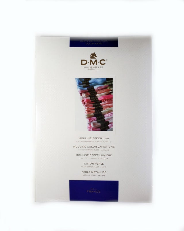 DMC Thread Color Card