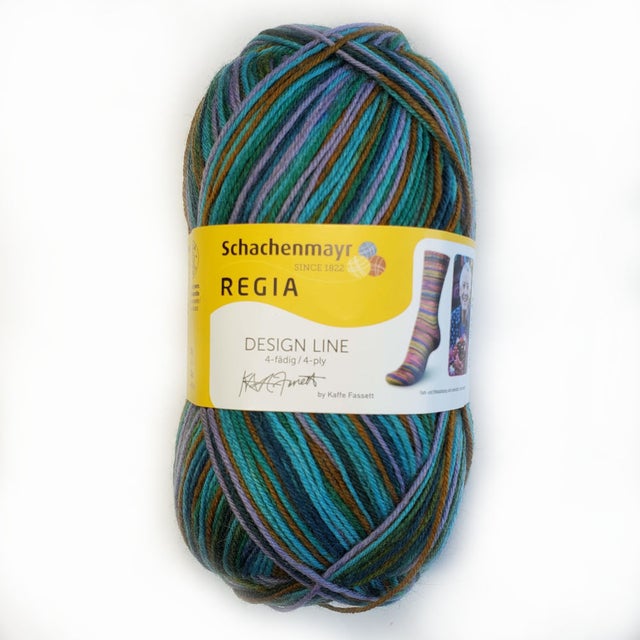 Regia 4-ply Design Line Color by ARNE & CARLOS, Kaffe Fassett, Regia Tweed